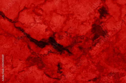 Top View Of Dark Red Marble Texture Background Natural Tile Stone