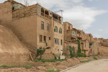 Wall Mural - Kashgar, China - even if almost totally demolished in favour of the 