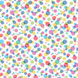 Pattern swatche, Striped polka dots