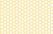 Bee honey comb background seamless. Simple seamless pattern of bee honeycomb cells. Illustration. Vector texture. Geometric print