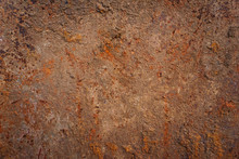 Brown And Red Rusty Metal