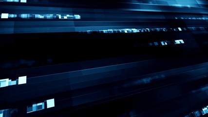 Poster - cyber surface concept for technology background. abstract digital traffic with glitter particles and