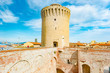 The medieval fort in Livorno, Italy