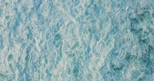 Aerial View Of Gurgling Ocean Churning And Moving Creating An Interesting Background Texture, Ocean Movement Texture Background