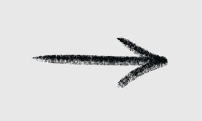 Wall Mural - arrow vector hand drawn grunge