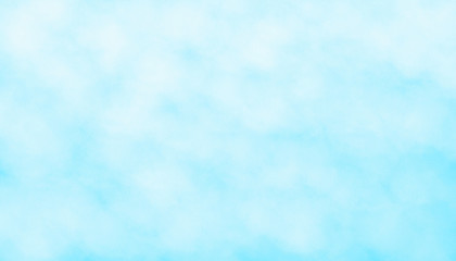 Wall Mural - light blue watercolor background hand-drawn