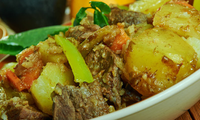 Sticker - Cameroonian Hot pot potatoes