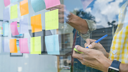 Creative Web Designer planning application and developing template layout, framework for mobile phone. User experience (UX) concept.