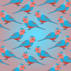 Naklejka na meble seamless background with baby pattern to decorate baby products
