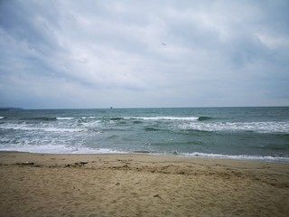 beach and sea