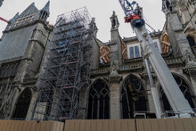 Notre Dame Paris Under Restoration