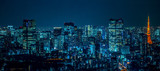 東京都市風景 夜景 Night view of Tokyo Japan