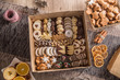 © weyo - Box full of christmas sweet cokies and pastry