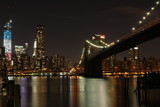 Fototapeta  - brooklyn bridge at night