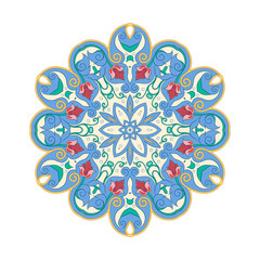 Wall Mural - Eastern ethnic motif, traditional muslim ornament. Element for design. Vector illustration