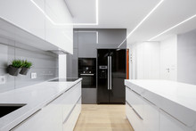 Kitchen With Led Ceiling Lights