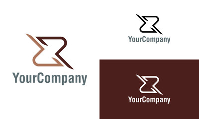 Aufkleber - Creative letter Z logo design template. Creative vector emblem, for icon or design concept.
