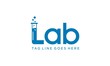 Lab science technology logo designs