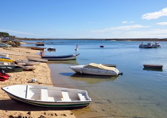 Canvas Print - Canabas de Tavira -Algarve Portugal