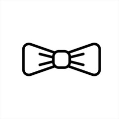 Wall Mural - Bow icon in trendy flat style isolated on background. Bow icon page symbol for your web site design Bow icon logo, app, UI. Bow icon Vector illustration, EPS10.