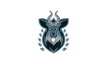 Goat Sport Logo Mascot. Goat, Lamb, Ram, Sheep Esport Gaming Mascot Logo Template.