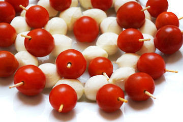 Wall Mural - tomato and mozzarella appetizer