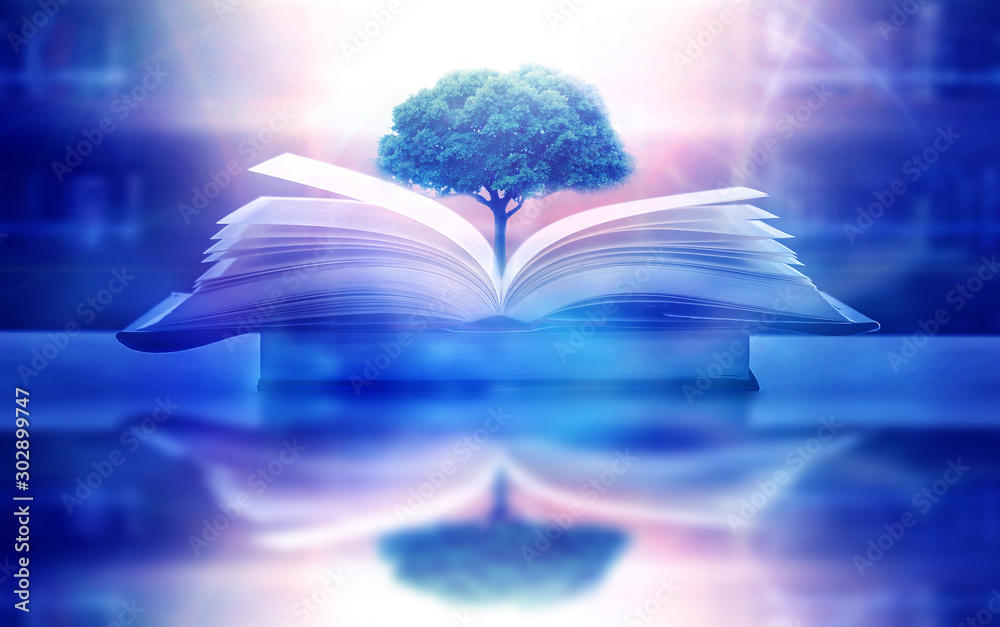 The concept of education by planting a tree of knowledge in the opening ...