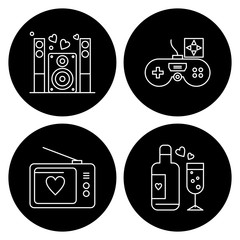 Set of 4 Quality icon