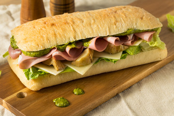 Wall Mural - Homemade Italian Panino Sandwich