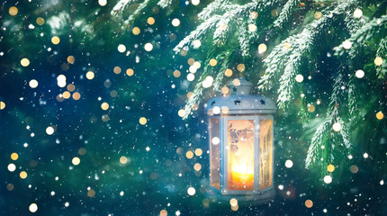 Wonderful Winter Christmas Background