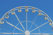 Ferris Wheel With The Sky Background