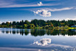 2019-09-30 PHANTON LAKE WITH CLOUDS IN THE LAKE