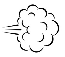 Comics Explosion Cloud Vector Illustration