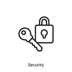 Poster - security icon vector