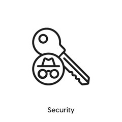 Poster - security icon vector
