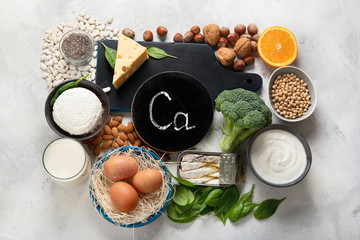 Sticker - Foods High in Calcium