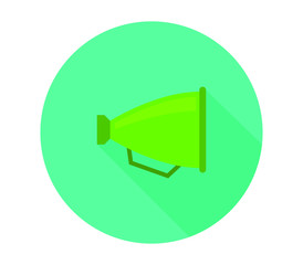 Sticker - megaphone icon