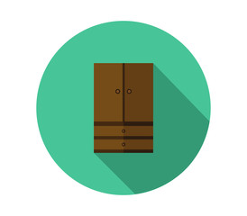 Sticker - wardrobe icon