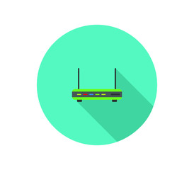 Wall Mural - router icon