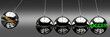 © GoodIdeas - Optimization and success - the idea that Optimization helps to achieve success and happiness in business, work and life symbolized by English word Optimization and a newton cradle, 3d illustration
