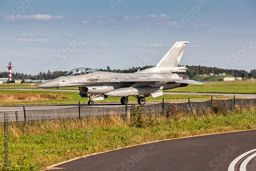 Papel de parede A modern American military jet