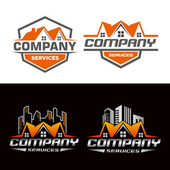 Wall Mural - home service logo