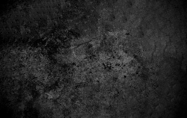 old wall texture cement dark black gray background abstract grey color design are light with white g