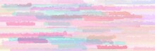 Horizontal Mosaic Lines Background Graphic With Pastel Pink, Lavender And Pastel Magenta Colors