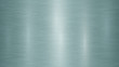 Abstract metal background with glares in light blue colors