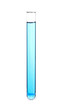 © Pixel-Shot - Test tube with sample on white background