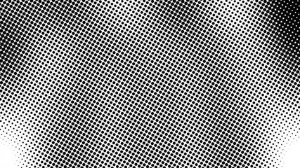 Poster - Half tone of many dots, computer generated abstract background, 3D rendering simple backdrop with optical illusion effect