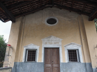 Canvas Print - San Rocco (Saint Roch) chapel in Settimo Torinese