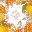 © Maria - Honeycomb pieces. Honey elements engraved vintage style. Packaging image. Vector illustration