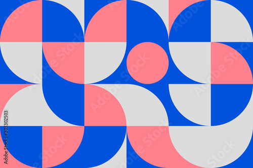 Dekoracja na wymiar  abstrakcyjna-geometria-grafika-05